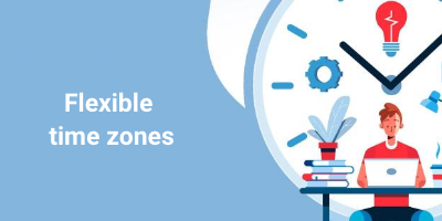 Flexible time zones