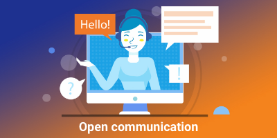 Open communication