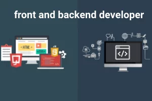 front and backend developer